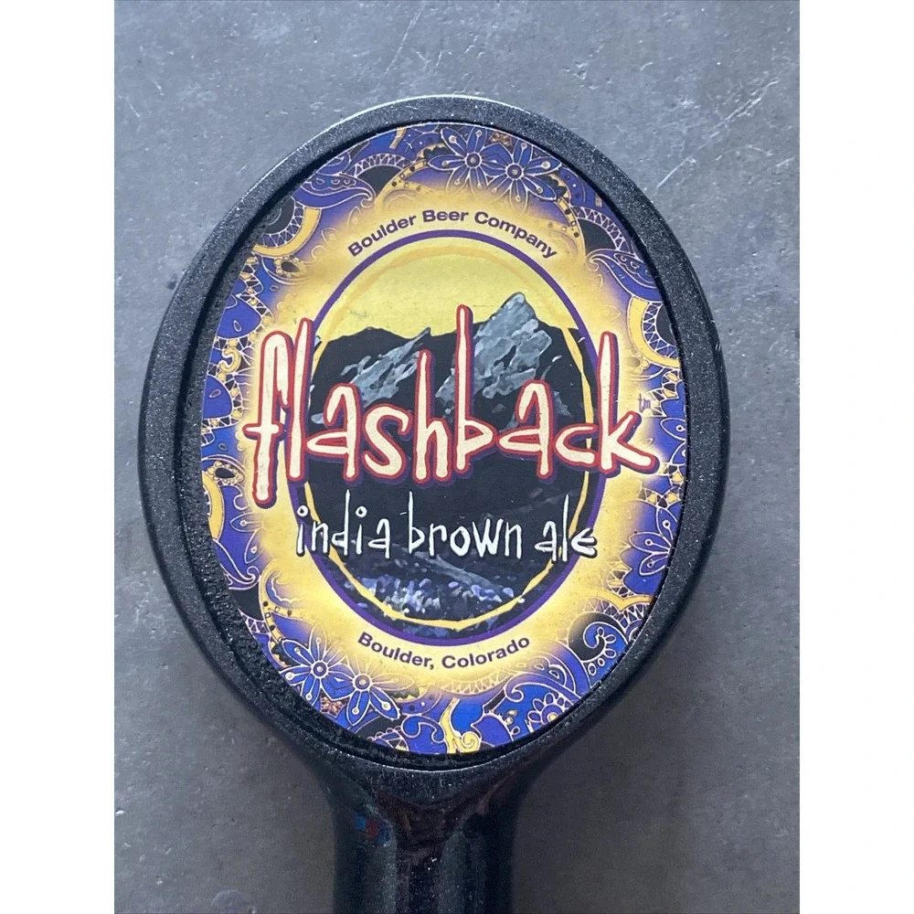 Boulder Beer Company Flashback India Brown Ale Tap Handle